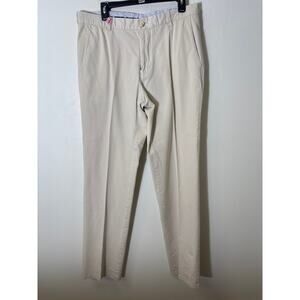 Men's Southern Tide The Skipjack Stone Flat Front Chinos Sz 34
